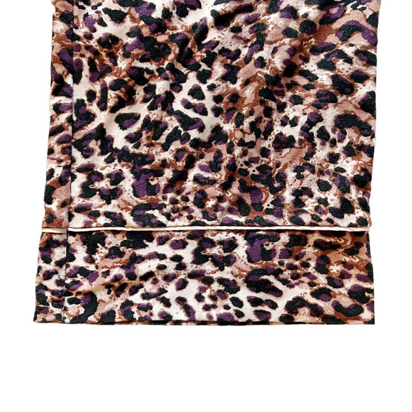 Adore Me Cheetah Print Shirt & Pants Pajama Set Womens Size S - Picture 9 of 11